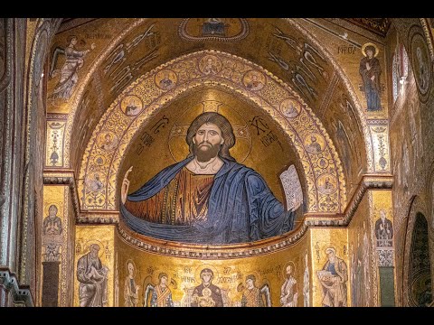 Cattedrale di Santa Maria Nuova, Monreale, Sicilia, 4K With SUBTITLES!